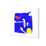 Blue Square canvas prints