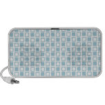 Blue Squares Doodle Speaker