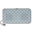 Blue Squares Doodle Speaker doodle