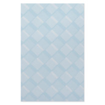 Blue Squares Personalized Stationery