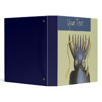 Blue Squid Binder