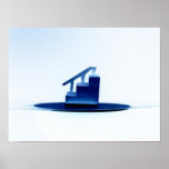 Blue Stairs Posters