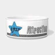 Blue Star Attraction Pet Dish petbowl