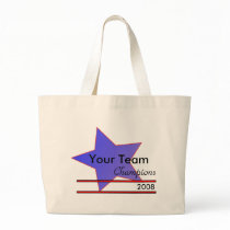 Blue Star Custom Team Champion Tote Bag