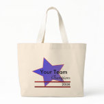 Blue Star Custom Team Champion Tote Bag