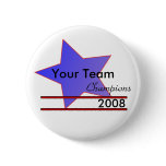 Blue Star Custom Team Name Champion Button