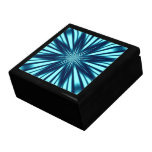 Blue Star Design Box Jewelry Boxes