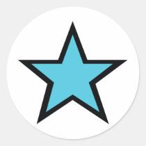 Blue Star design! stickers
