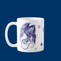 Blue Star Dragon Mug