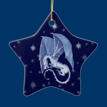Blue Star Dragon ornaments