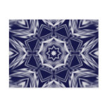 Blue Star Kaleidoscope Post Cards