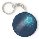 Blue Star Keychain