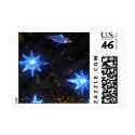 blue star lights postage
