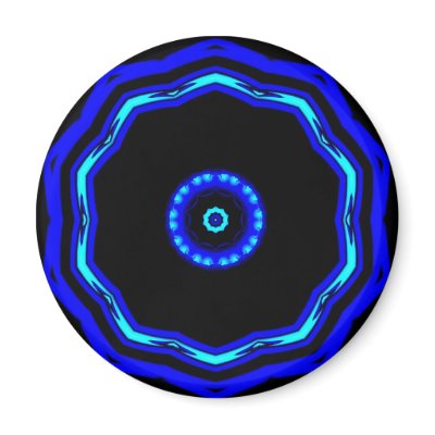 Blue Star Magnet by KingDaddy