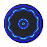 Blue Star Magnet