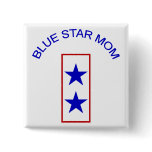 Blue Star Mom 2 Button