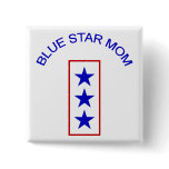 Blue Star Mom 3 Button