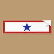 Blue Star Mom Bumper Sticker bumper stickers