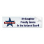 Blue Star Mom -  Daughter in Army National Guard Bumper Stickers