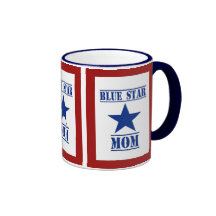 Blue Star Mom Military Mug