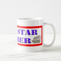 Blue Star Mother - 3 Stars Coffee Mugs