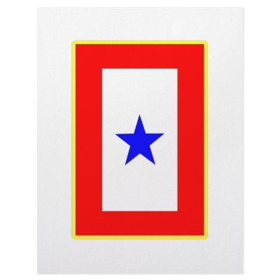 Blue Star Mother Letterhead by Mustang_Lady