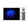Blue Star Postage Stamp