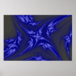 blue star poster