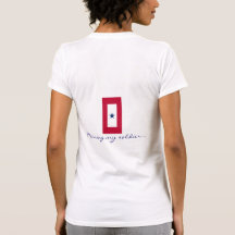 BLUE STAR SERVICE FLAG T-SHIRT