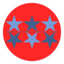Blue Star stickers