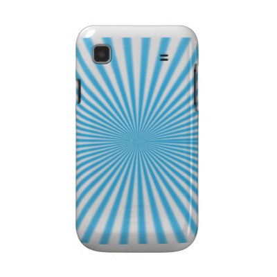 blue starburst samsung galaxy s covers by ClassicArts