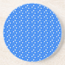 Blue Starry Drink Coaster