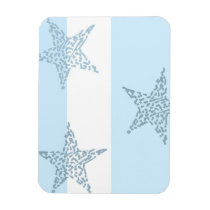 Blue Stars and Stripes premium magnets