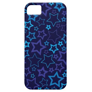 Blue Stars iPhone 5 Cover