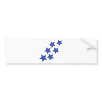 blue stars rain bumper stickers by TomaniacLines blue stars rain bumper stickers