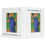 Blue Statue of Liberty painting Binders