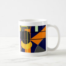 BLUE STEW & CORNBREAD COFFEE MUGS