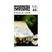 Blue Stilton Cheese Postage Stamp