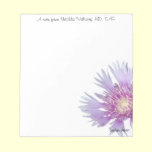 Blue Stokes Aster Notepad notepads