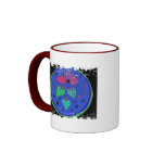Blue Strawberries Mugs