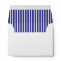 Blue Stripe Custom Envelope envelope