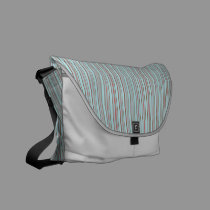 Blue Stripe Rickshaw Messenger Bag messenger bags