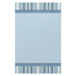 Blue Stripes 2 Stationery