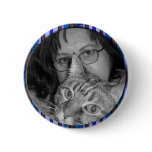 blue stripes frame buttons