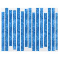 Blue stripes full color flyer