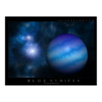 Blue Stripes posters