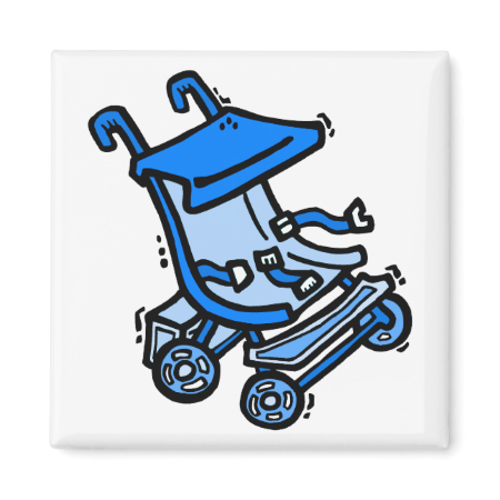 blue stroller magnets blue stroller magnets