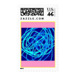 blue stuff postage