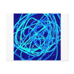 blue stuff postcard