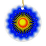 Blue Sun Ornament